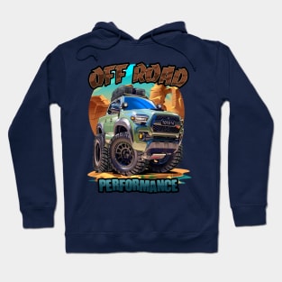 Muscle Mount of Tacoma 4x4 Pickup Expedition Hoodie